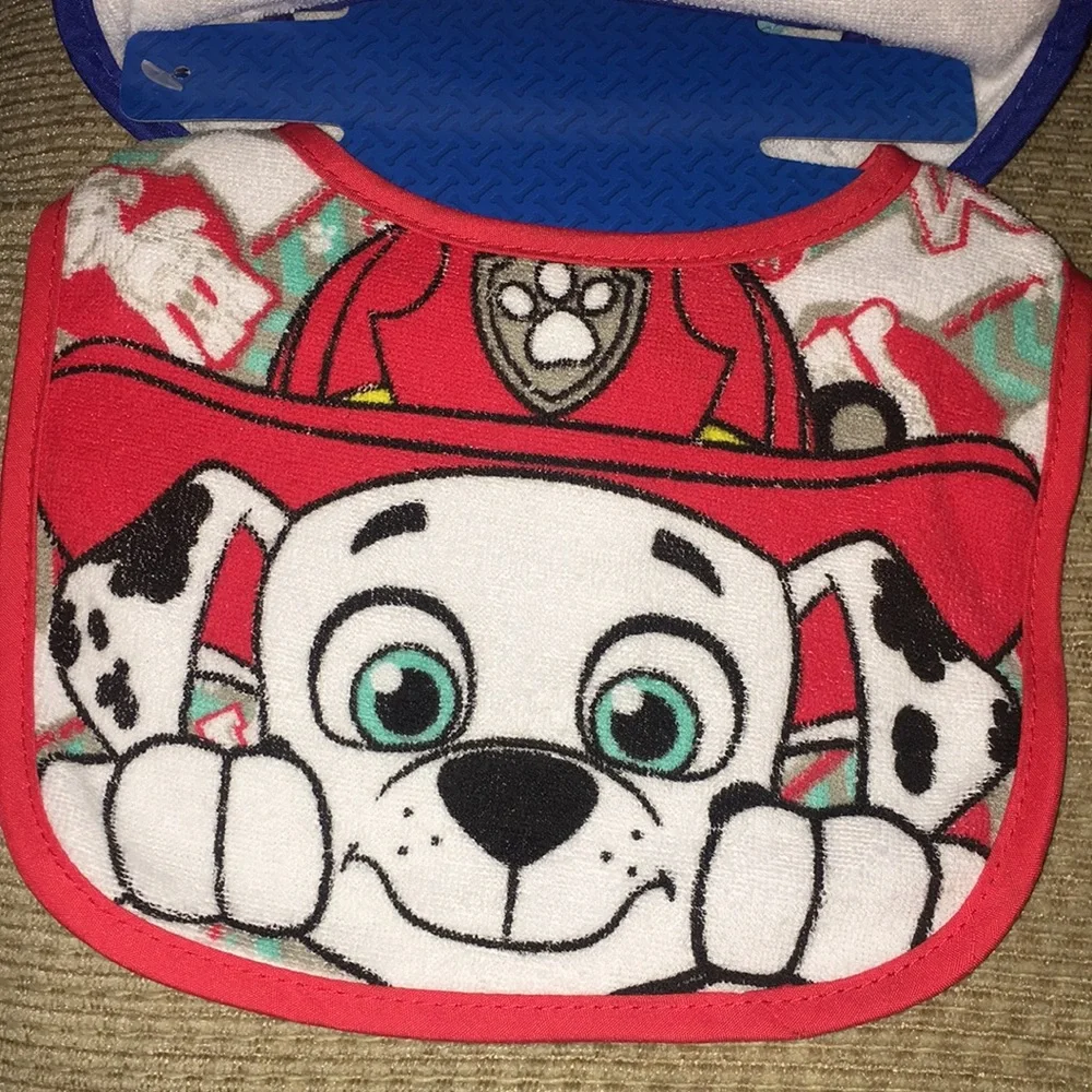 🐾NWT Paw Patrol 5-Pack Bibs